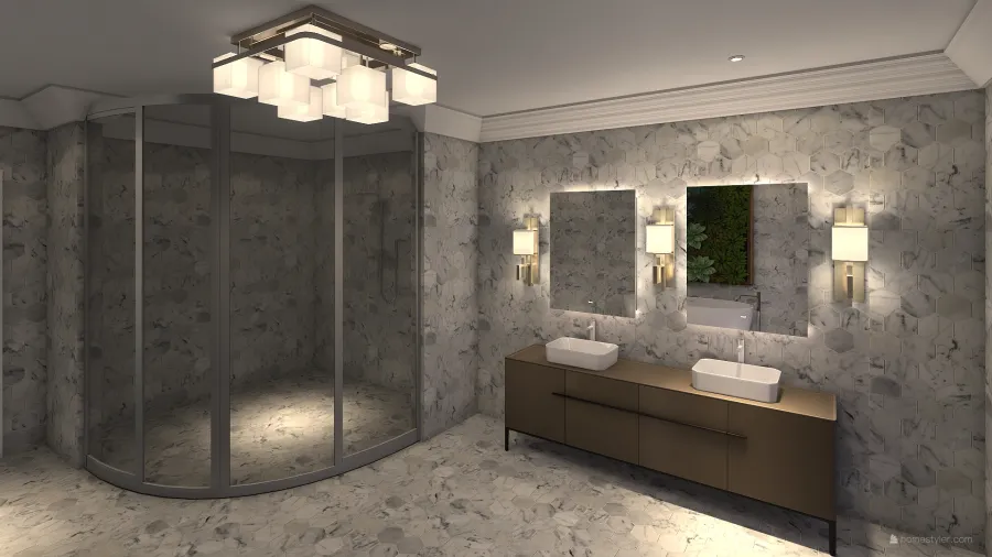 Master Bathroom3 3d design renderings