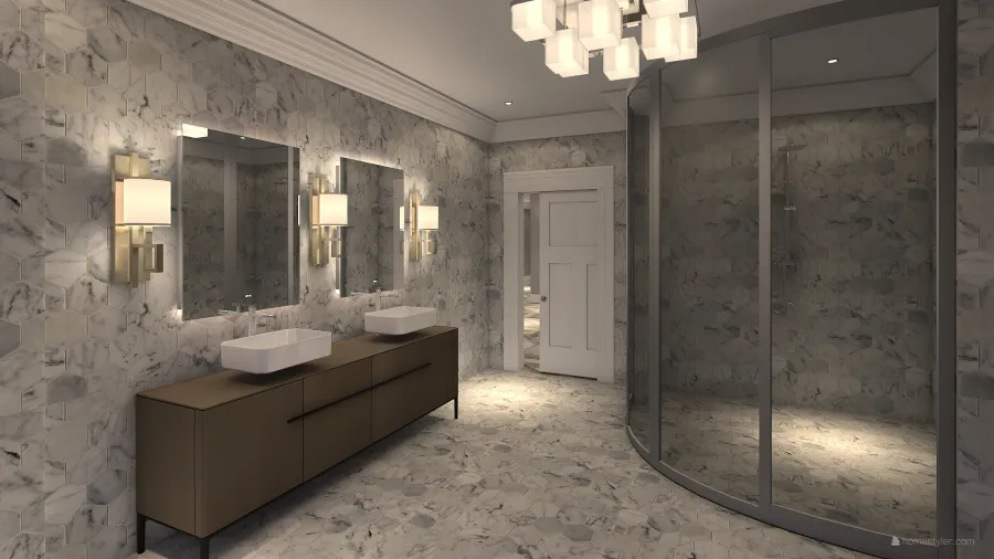 Master Bathroom4 3d design renderings