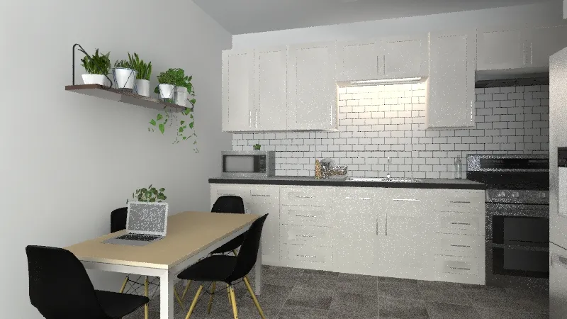 Callan's Apartment 3d design renderings