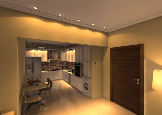 Marousi Apartment 2 Design Rendering