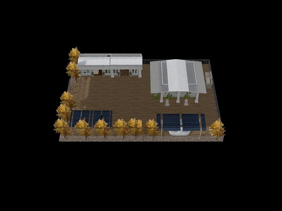 weekend house 3d design renderings