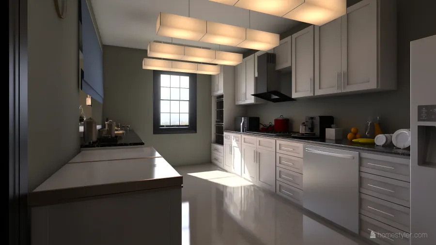 Kitchen/Bar 3d design renderings