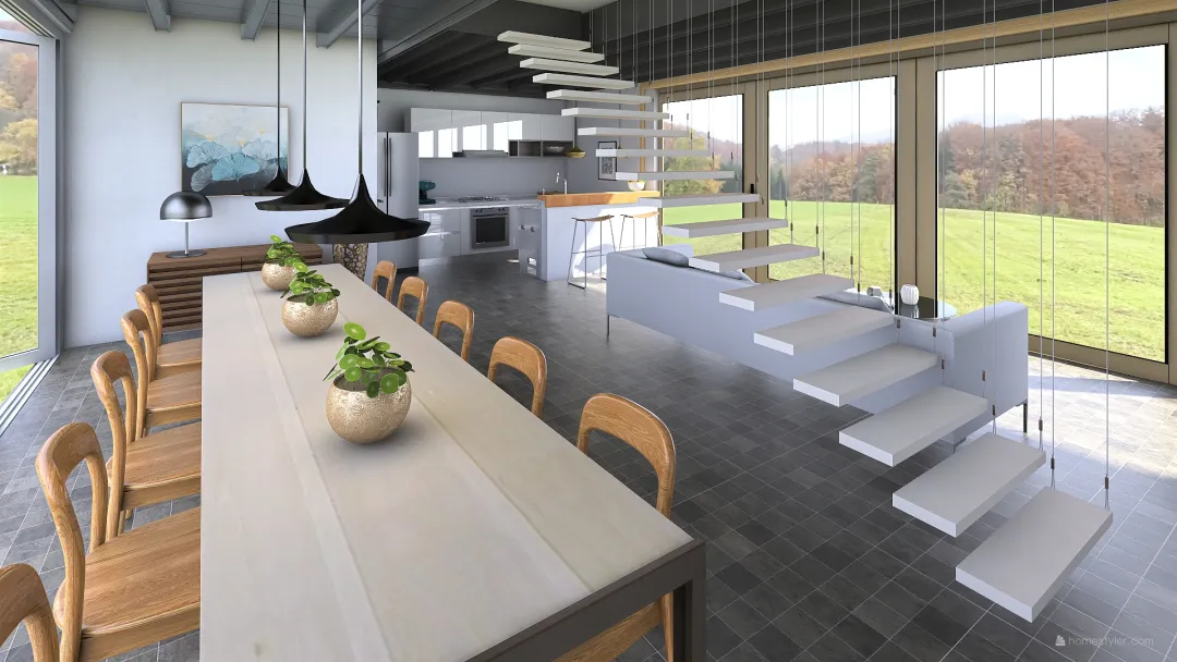 Casa San Lucas 3d design renderings