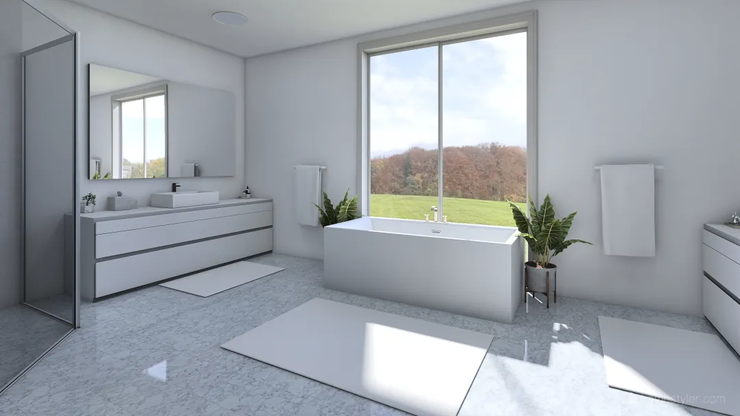 bath 3d design renderings