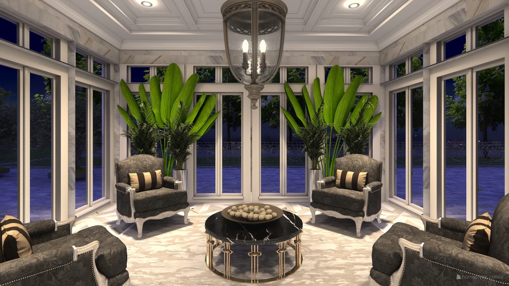 conservatory 3d design renderings