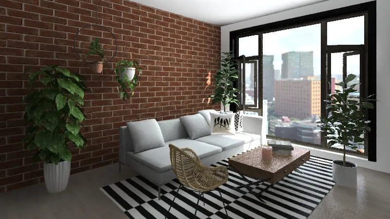 Aesthetic Apartment 3d design renderings