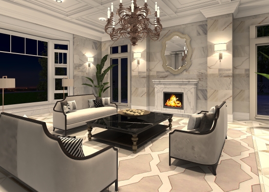 New Zealand-English Master Manor Suite Design Rendering