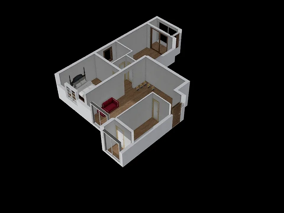 我的家 3d design renderings