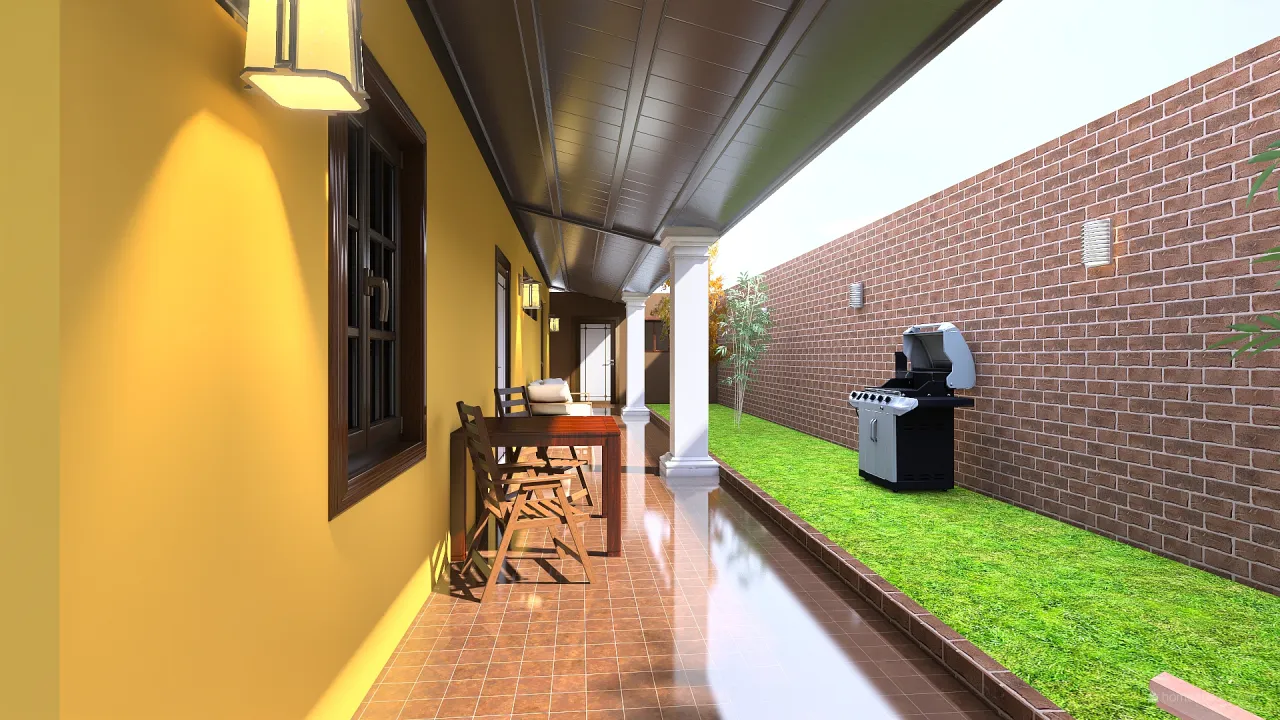 Casa rustica Bejuma 3d design renderings