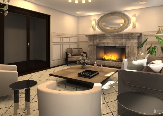 Insta Livingroom Design Rendering