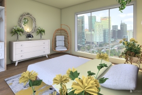 Sunshine Bedroom Design Rendering