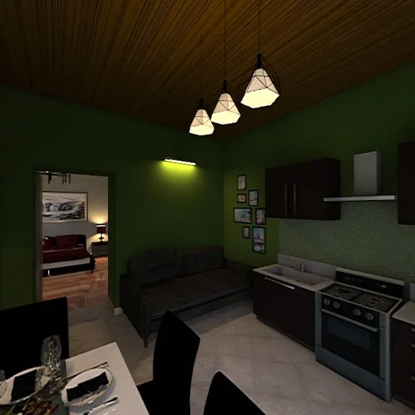 CUCINA 3d design renderings