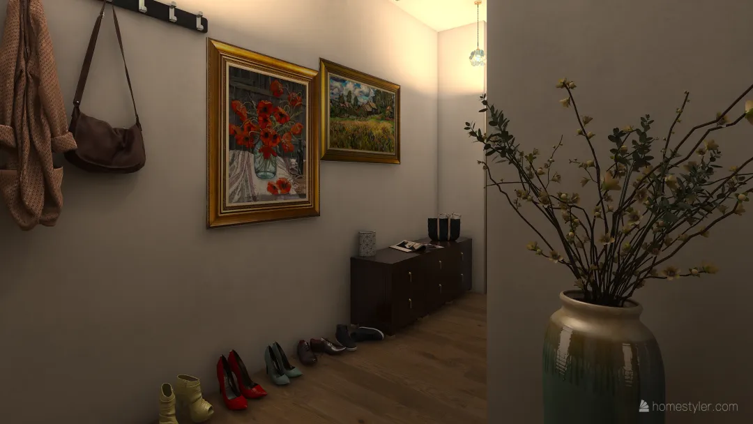 Mogyi lakás 3d design renderings