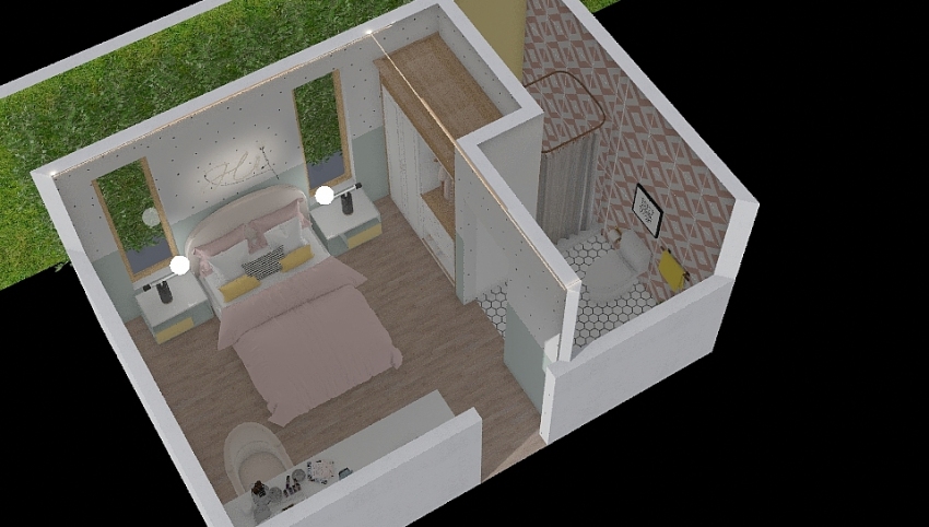 GIRL ROOM 3d design picture 19.73