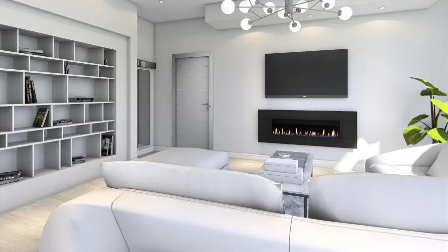 Living Area 3d design renderings