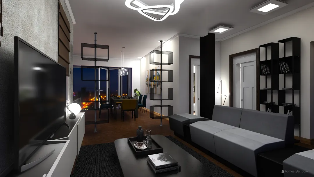 vivienda para dos 3d design renderings