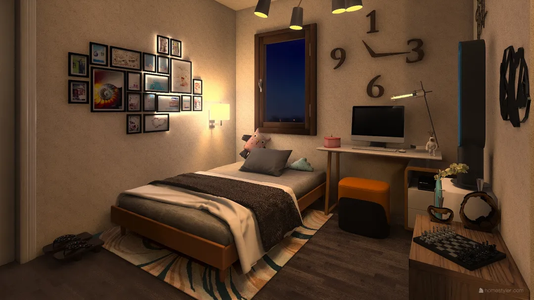 Dorm PC 1 3d design renderings