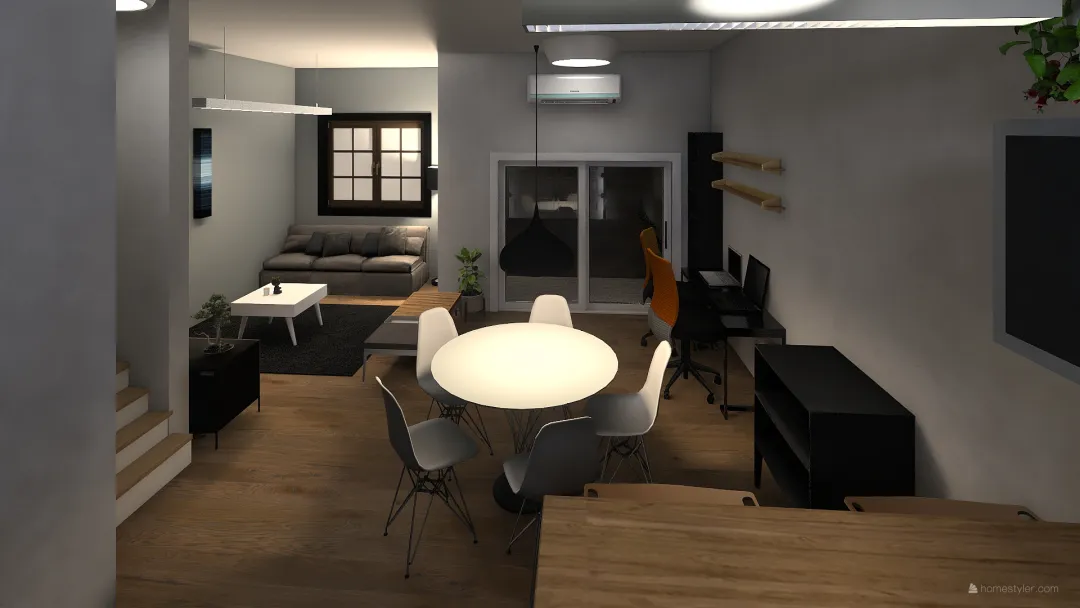 casa iguaçu luka 3d design renderings