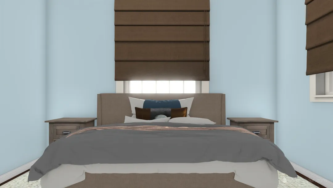 Annie Rubin Bedroom 3d design renderings