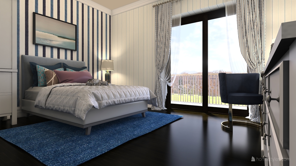 Димина комната 3d design renderings
