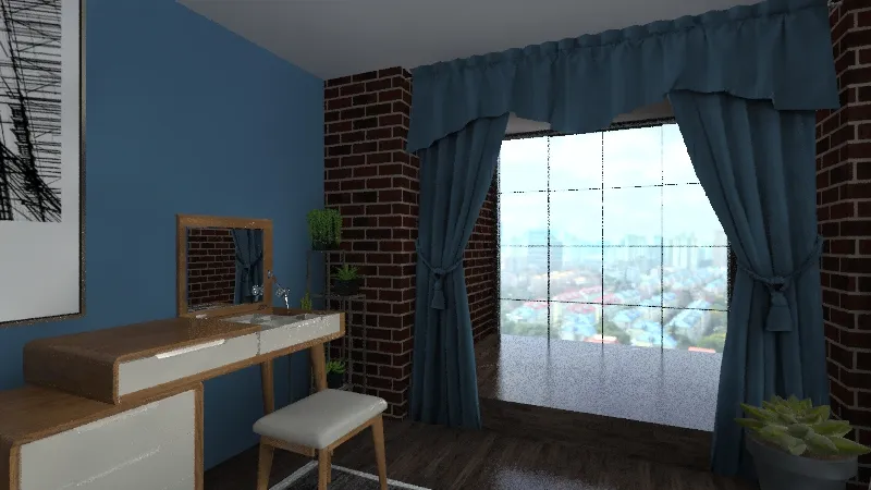 Small Room 3d design renderings
