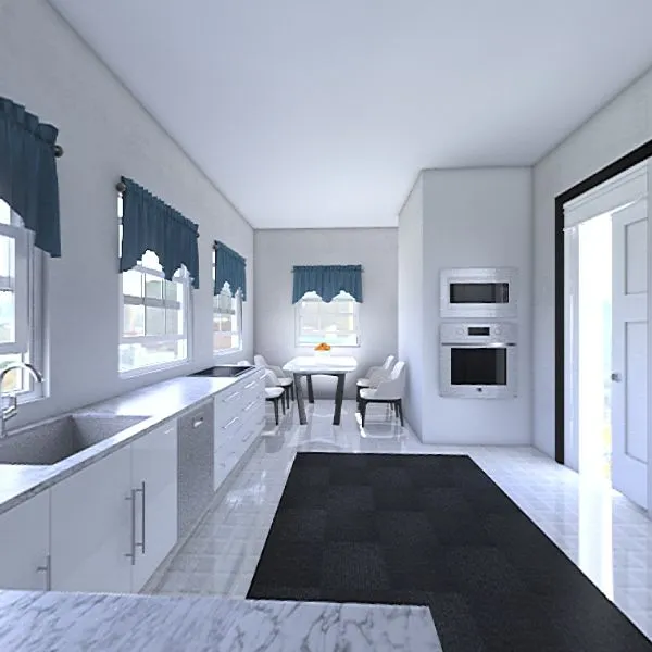 Joan's Kitchen 3d design renderings