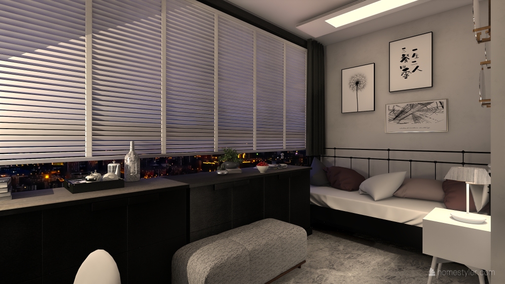 dorm 3d design renderings