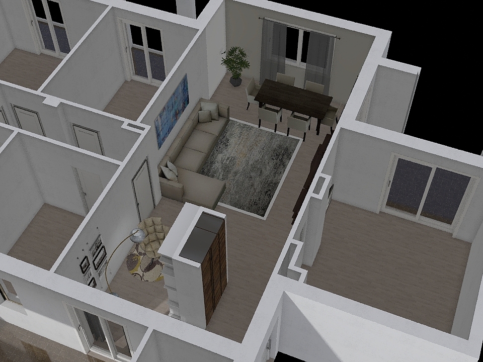 casa EBBANIETTI 3d design renderings