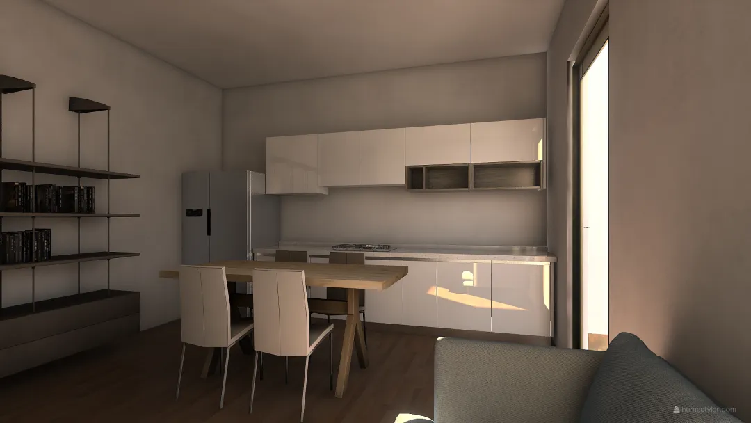 appartamento elisa-pierpaolo 3d design renderings