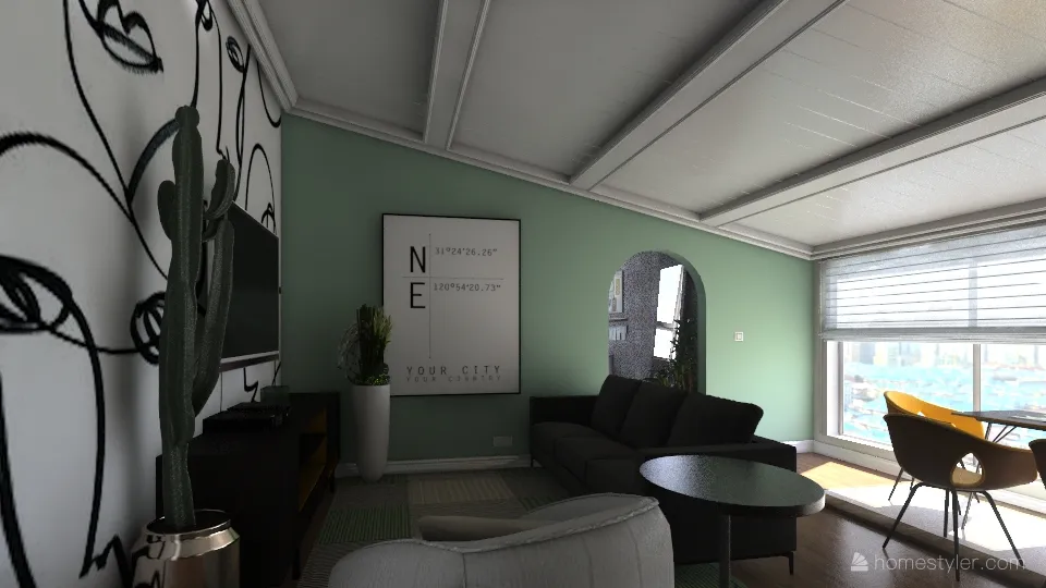 Quarantine home 3d design renderings