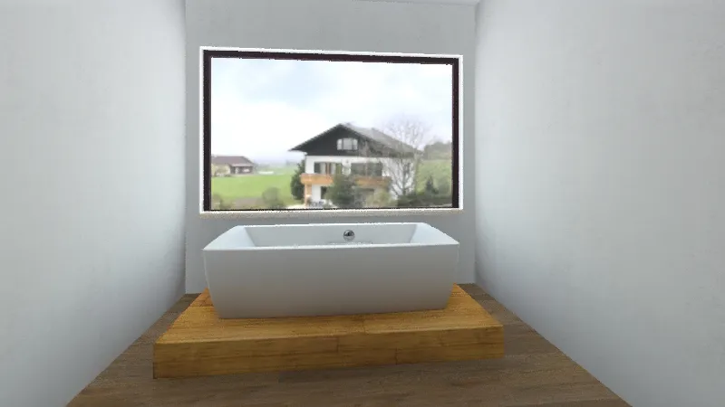 Baño en marmol negro 3d design renderings