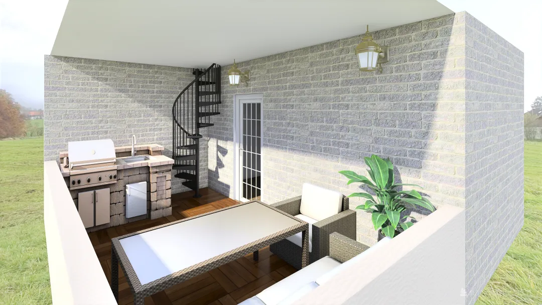 terrazza 3d design renderings