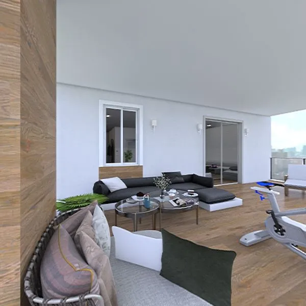 Terrace / Living room 3d design renderings