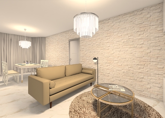 Apartament Ialoveni 2 Design Rendering