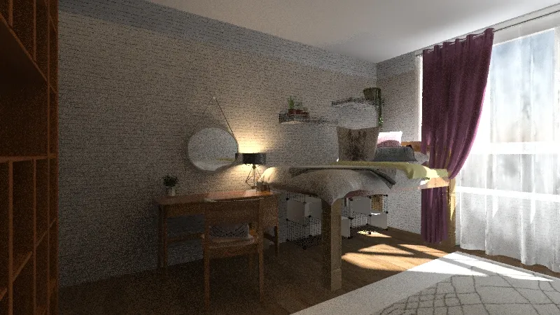 Dorm 3d design renderings