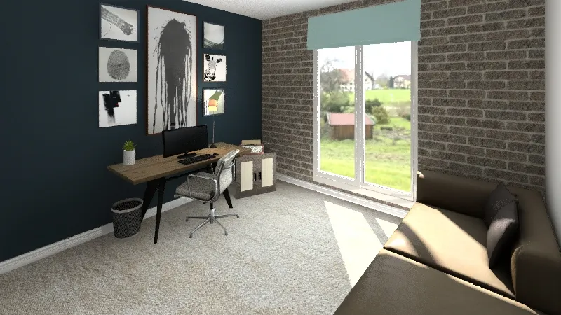 Gio Office 3d design renderings