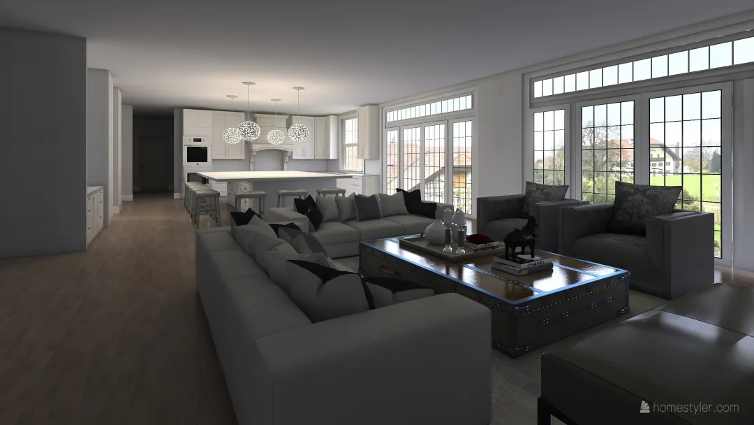 CHATEAU CHIC 3d design renderings