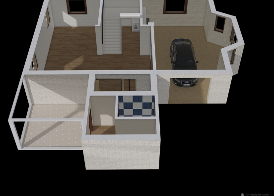 -1 floor Design Rendering