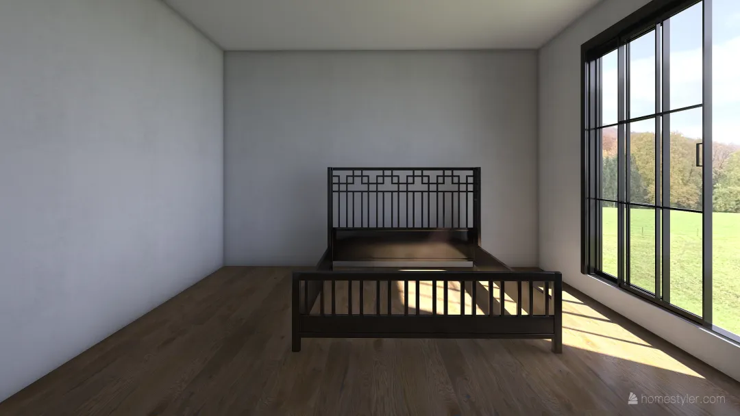 habitacion negra 3d design renderings