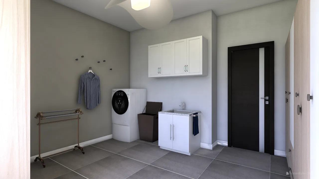 LaundryRoom 3d design renderings