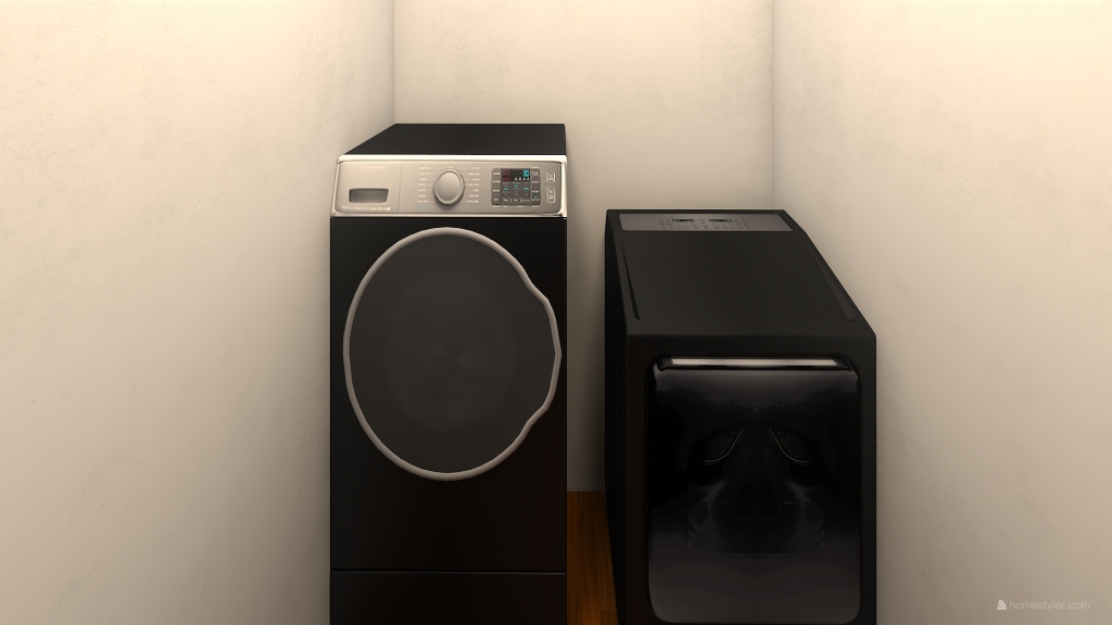 Laundry Room 3d design renderings