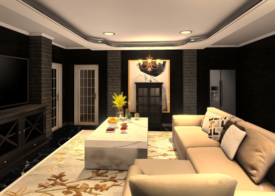 Kiratichaykorn's Room Design Rendering