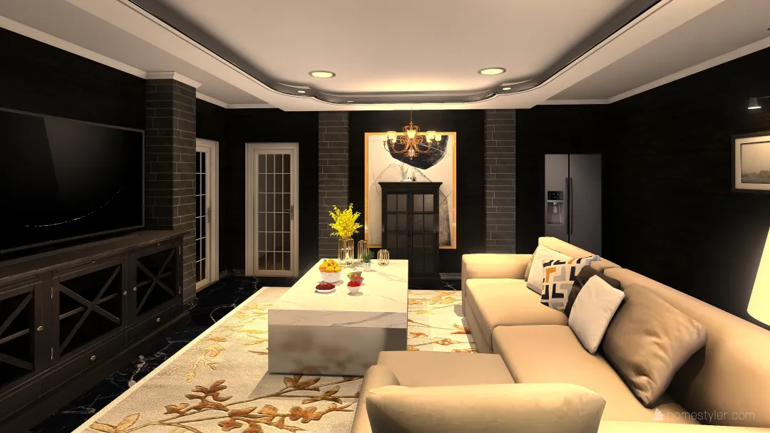 Kiratichaykorn's Room 3d design renderings