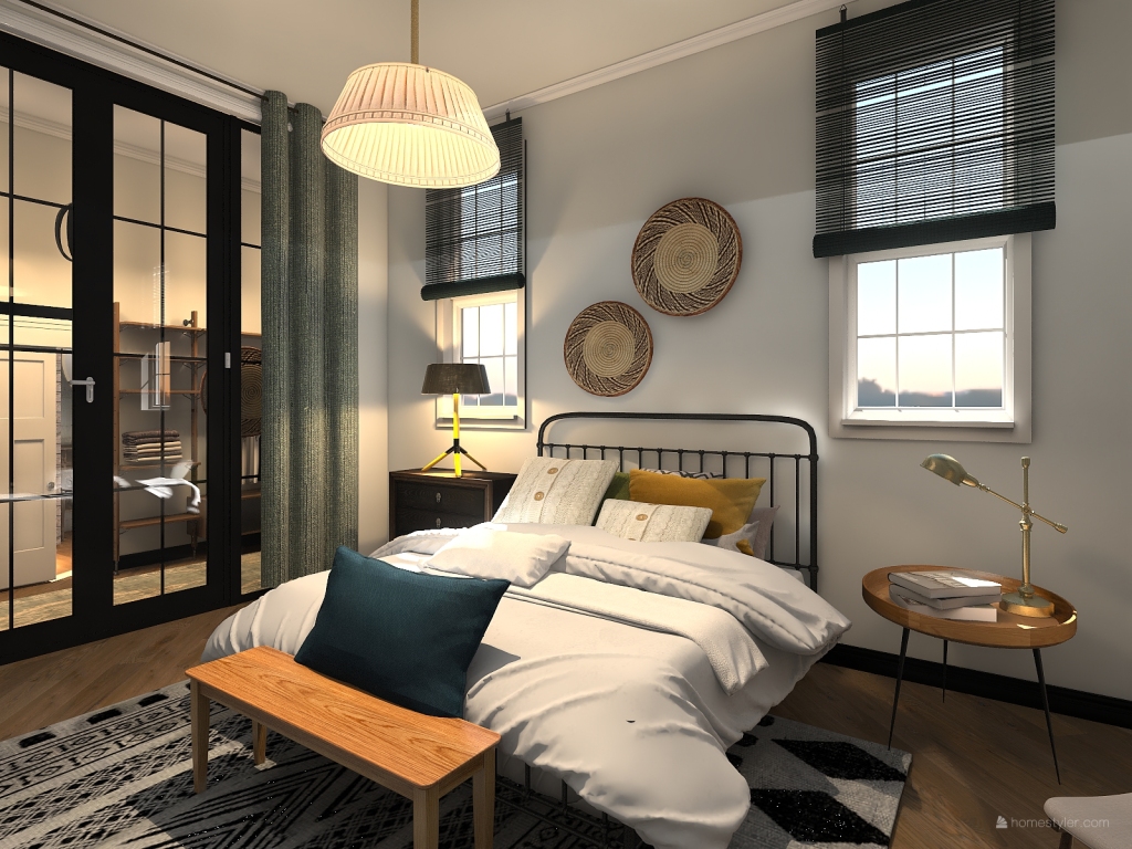 Master Bedroom1 3d design renderings