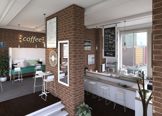 Coffee Nook - Dakota Design Rendering