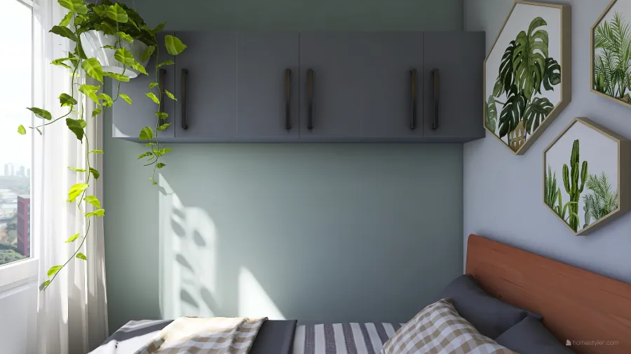 Silk Bedroom II 3d design renderings