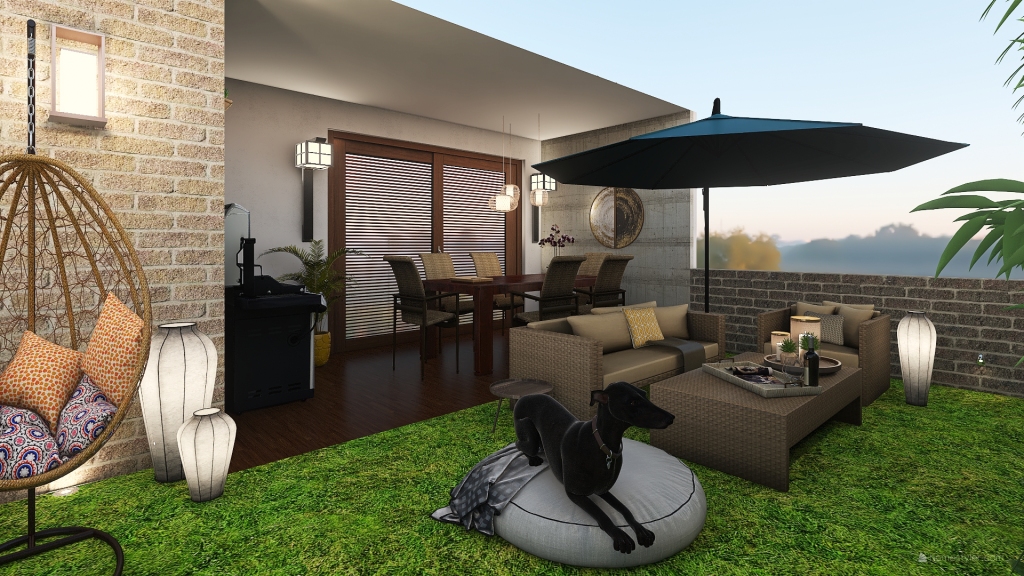 GRILL * CONTEMPORARY * 042020 3d design renderings