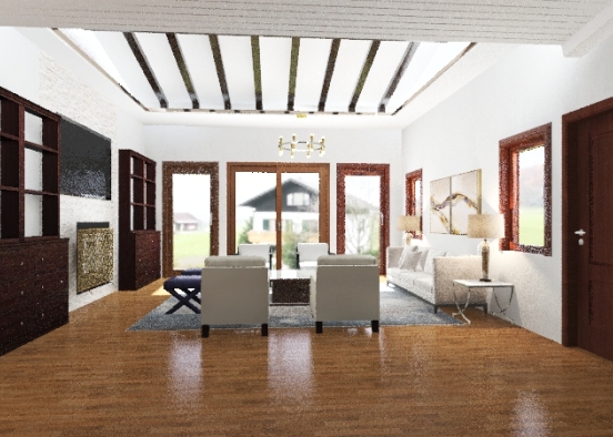 Hartman Living Room Design Rendering