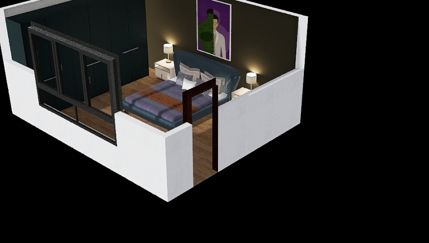 Bedroom 3d design picture 25.41