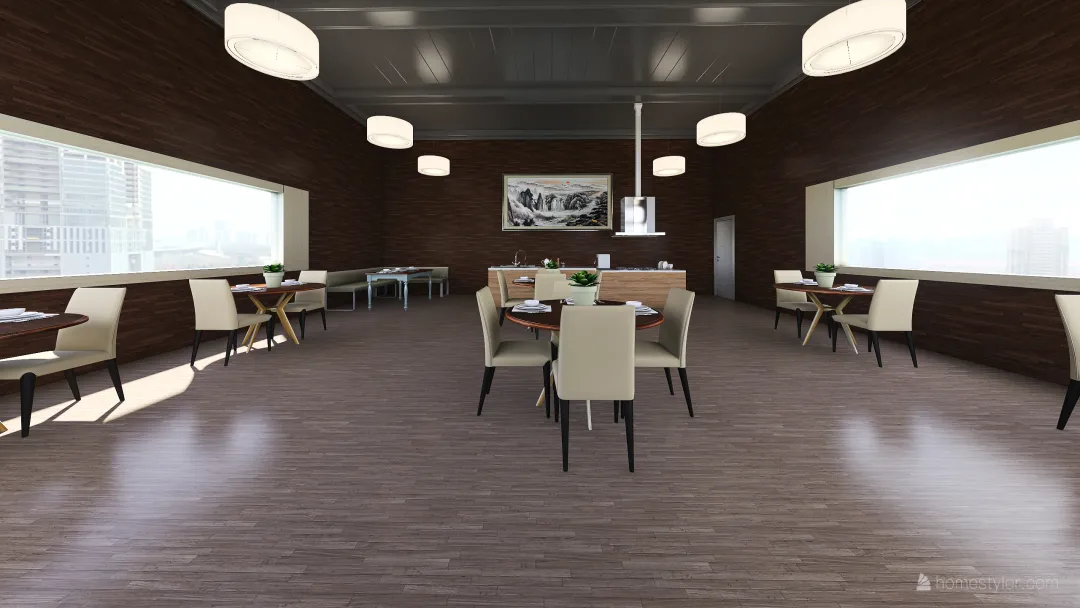 jeremys caffe 3d design renderings